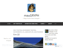 Tablet Screenshot of maugryph.com